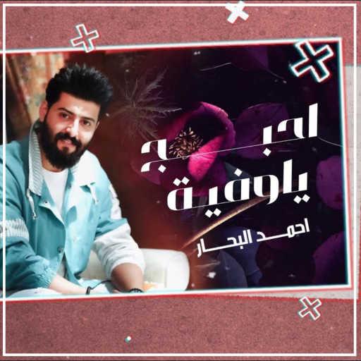 كلمات اغنية احمد البحار – احبج ياوفية مكتوبة